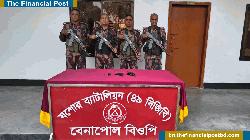 বেনাপোলে বিজিবির অভিযানে অস্ত্র ও গুলি জব্দ