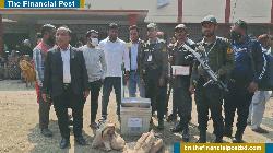 মাগুরায় নির্বাচনী সরঞ্জাম যাচ্ছে কেন্দ্রে কেন্দ্রে