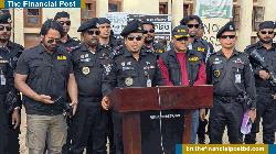 রাঙামাটিতে নির্বাচনী নিরাপত্তায় র‌্যাবে'র প্রেস ব্রিফিং