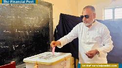 কোটালীপাড়ায় এস এম জিলানীর ভোট প্রদান