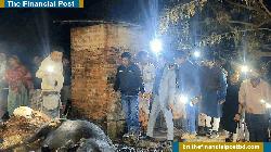 মান্দায় শর্ট সার্কিটে ভয়াবহ অগ্নিকাণ্ড