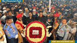 পিরোজপুরে ভাষা শহীদদের স্মরণে প্রতিমন্ত্রীর শ্রদ্ধা