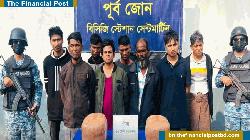 সেন্টমার্টিনে ৮ রোহিঙ্গাসহ ৯ মাদক পাচারকারী গ্রেপ্তার