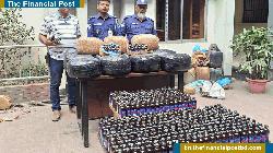 রূপগঞ্জে পুলিশের অভিযানে বিপুল পরিমাণ মাদক উদ্ধার 