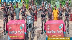 ১৪ বিজিবির পৃথক অভিযানে মাদকদ্রব্যসহ আটক ২