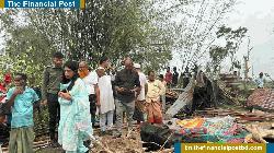 নালিতাবাড়ীতে হঠাৎ ঝড় ও শিলা বৃষ্টিতে ব্যাপক ক্ষয়ক্ষতি