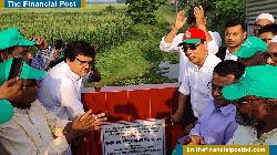 মাদারগঞ্জে পলিশা খাল পুনঃখনন উদ্বোধন
