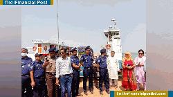 দৌলতদিয়া ঘাটে জেলা প্রশাসক ও এসপি, ঈদযাত্রা হবে নির্বিঘ্ন