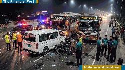 ফেনীতে ত্রিমুখী সংঘর্ষে নিহত ৩