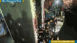 দৌলতদিয়ায় যাত্রীবাহী বাস নদীতে: ২৬ জনের মরদেহ উদ্ধার