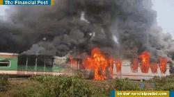 চট্টলা এক্সপ্রেস ট্রেনে ভয়াবহ আগুন
