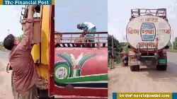 ডিপোর গাড়ি মাঝপথে থামিয়ে নামানো হচ্ছে জ্বালানি তেল, ভিডিও ভাইরাল