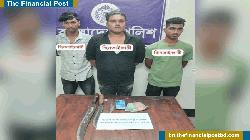 ভাঙ্গায় দেশীয় অস্ত্রসহ ৩ ছিনতাইকারী গ্রেফতার