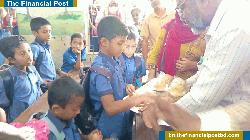 নেছারাবাদে প্রাথমিক বিদ্যালয়ে স্কুল ফিডিং কর্মসূচি শুরু