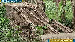 বাউফলে ভাঙা সেতু মেরামত না করায় জনদুর্ভোগ 