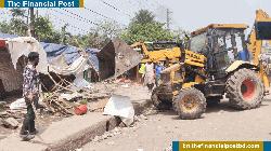 টঙ্গীতে সিটি কর্পোরেশনের উচ্ছেদ অভিযান