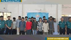 টঙ্গীতে পুলিশের বিশেষ অভিযানে গ্রেফতার ১৬