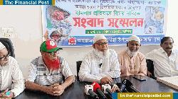 গজারিয়ায় বীর মুক্তিযোদ্ধার ওপর হামলার প্রতিবাদে সংবাদ সম্মেলন