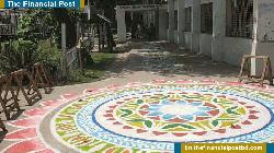 রঙ-তুলির ছোঁয়ায় বৈশাখ বরণে উৎসবমুখর পাইকগাছা