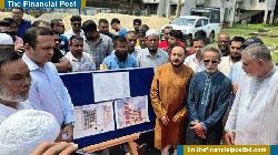 শ্রীমঙ্গলে শিশু পরিবারের নতুন ভবনের ভিত্তিপ্রস্তর স্থাপন