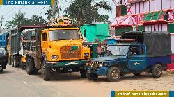 চুনারুঘাটে অবৈধভাবে বালু বিক্রির অভিযোগ, ৩টি ট্রাক জব্দ