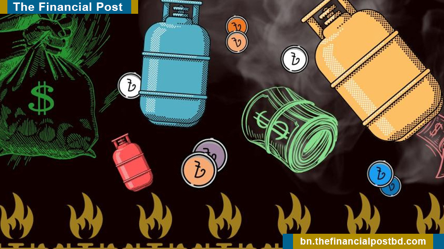 এক মাসে দুই দফা বাড়ল এলপিজির দাম, ১২ কেজি এখন ১,৯৪০ টাকা