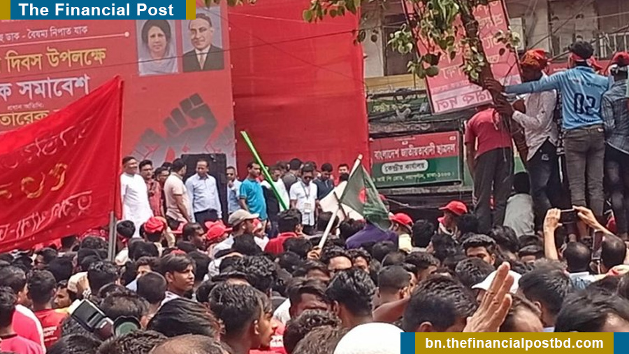 নয়াপল্টনে বিএনপির শ্রমিক সমাবেশ শুরু