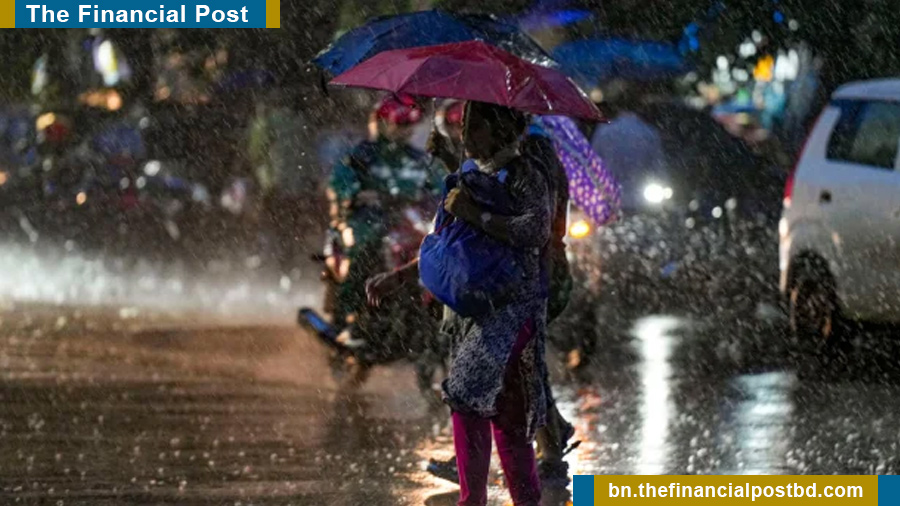 রাতে রাজধানীতে বজ্রসহ বৃষ্টির আভাস