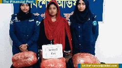 চিলমারীতে ১২ কেজি গাঁজাসহ নারী আটক