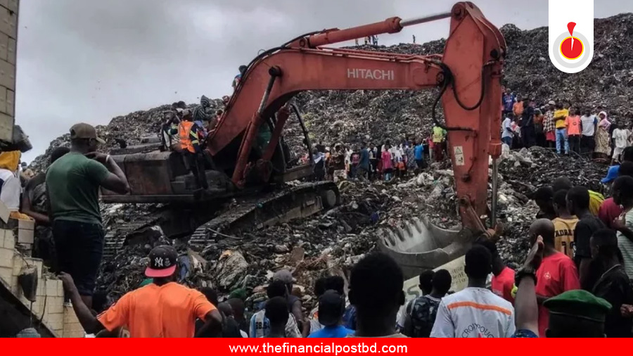 ভারী বৃষ্টিতে গিনিতে আবর্জনার স্তূপ ধসে নিহত ৩০