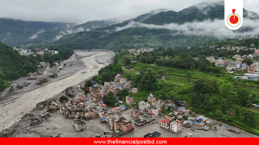 নেপাল-চীনে বন্যায় নিহত বেড়ে ৬৮৬, নিখোঁজ প্রায় ৩ হাজার