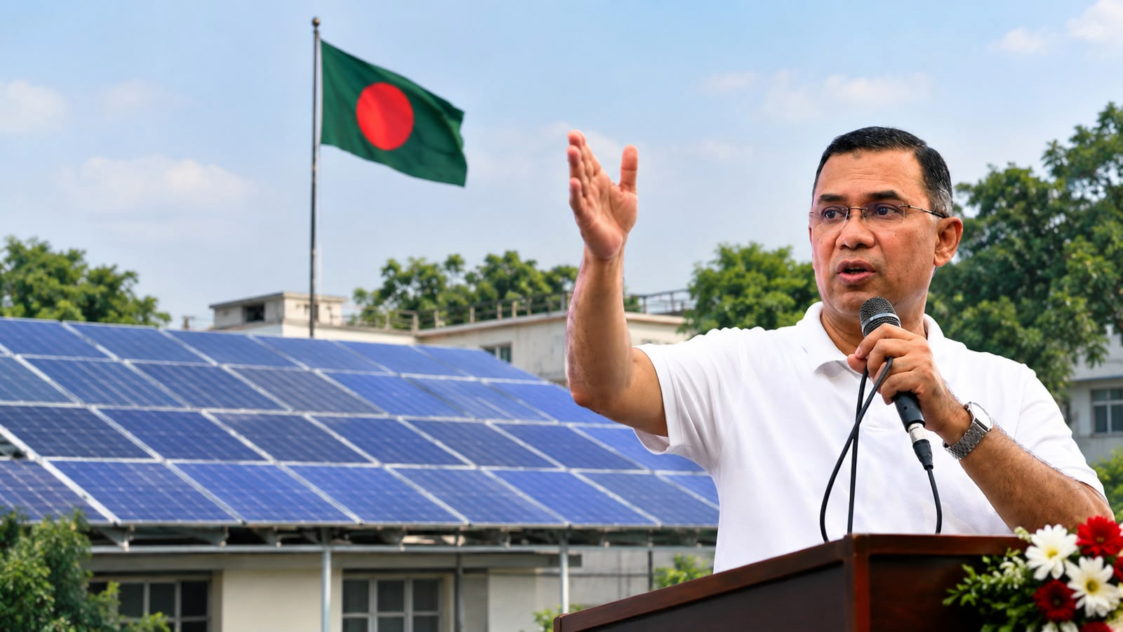 দেশের প্রথম সৌরবিদ্যুৎ প্রকল্পের উদ্বোধন করলেন প্রধানমন্ত্রী