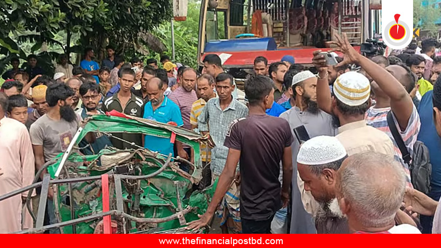 ময়মনসিংহে বাস ও সিএনজির মুখোমুখি সংঘর্ষে নিহত ৭